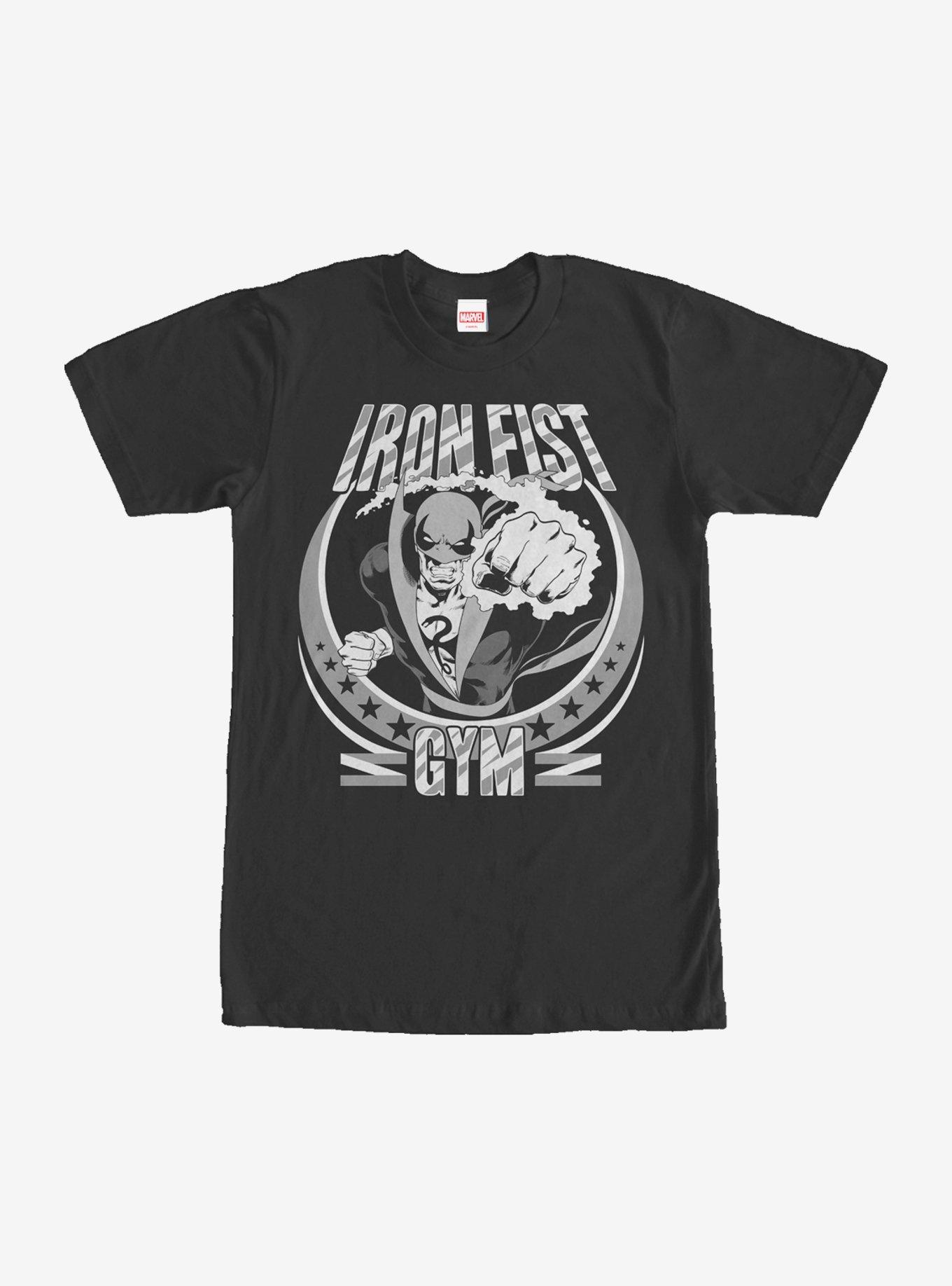 Marvel Iron Fist Gym T-Shirt - BLACK | Hot Topic