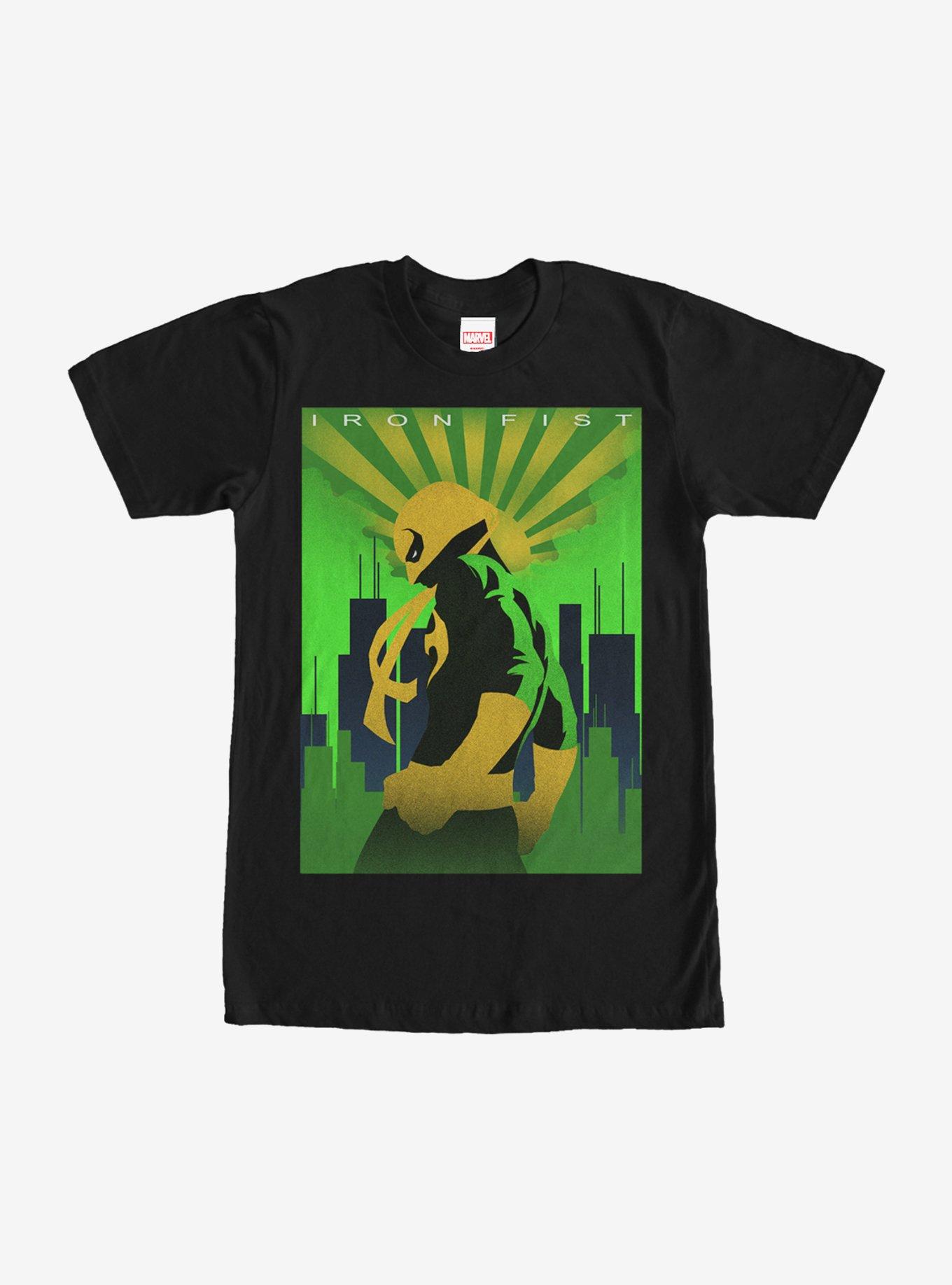 Marvel Iron Fist Skyline T-Shirt, , hi-res