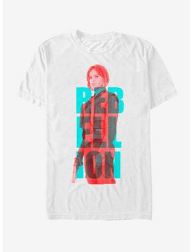 Plus Size Star Wars Jyn Rebellion Font T-Shirt, , hi-res