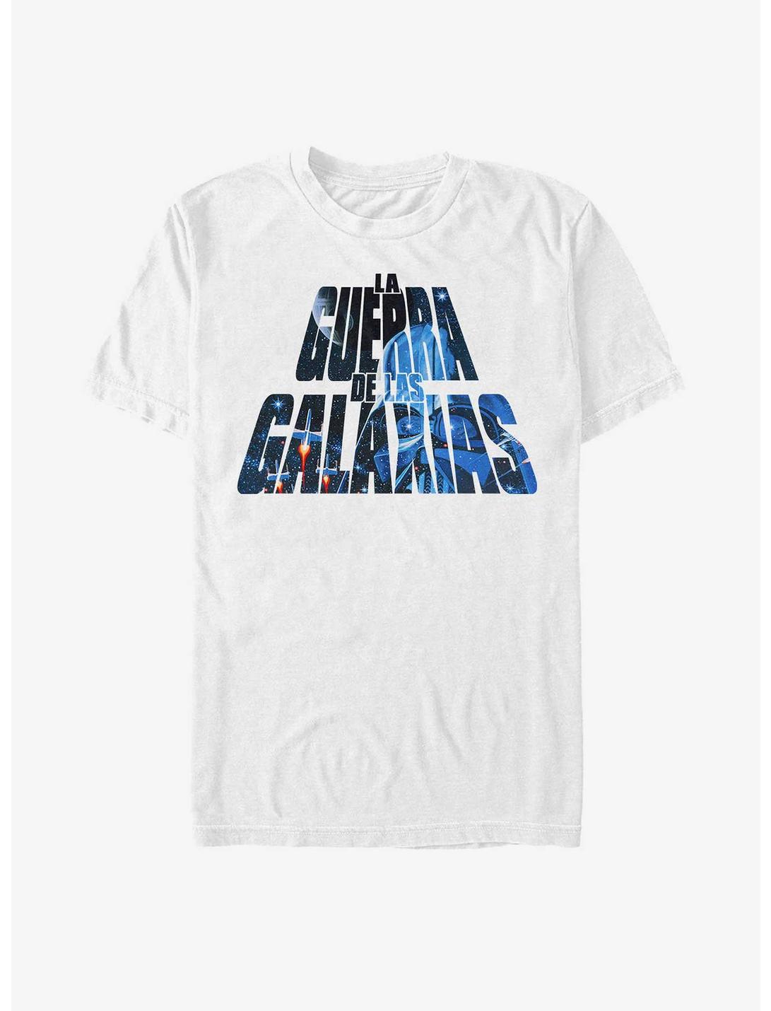 Plus Size Star Wars Las Galaxias T-Shirt, WHITE, hi-res