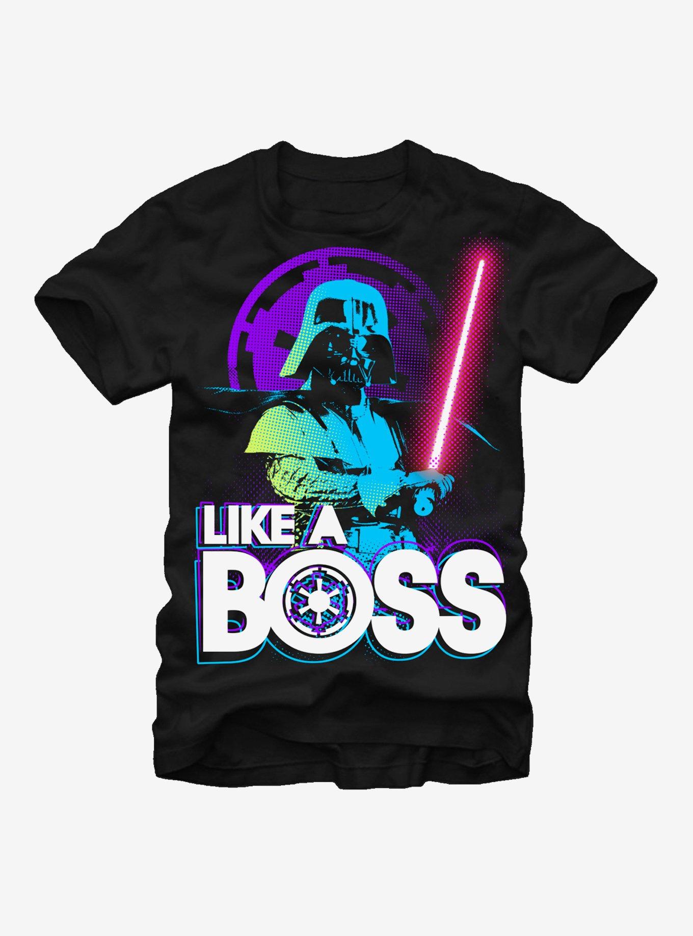 Star Wars Like a Boss T-Shirt, BLACK, hi-res