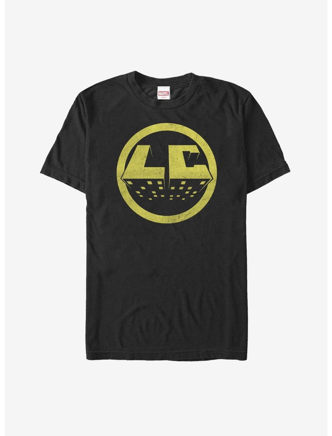 Marvel Luke Cage City Initials T-Shirt, BLACK, hi-res
