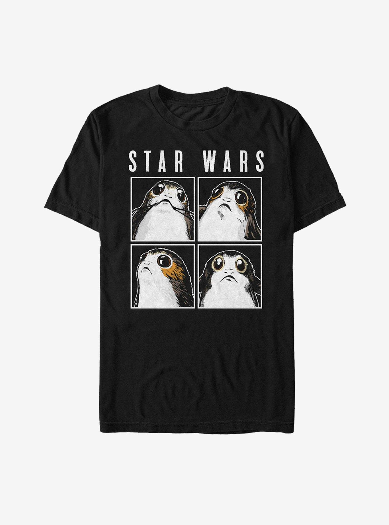 Star wars porg on sale t shirt