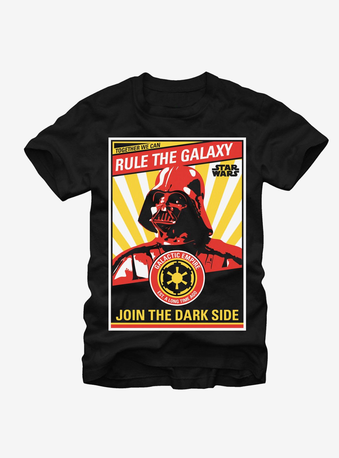 Star Wars Rule the Galaxy T-Shirt, BLACK, hi-res