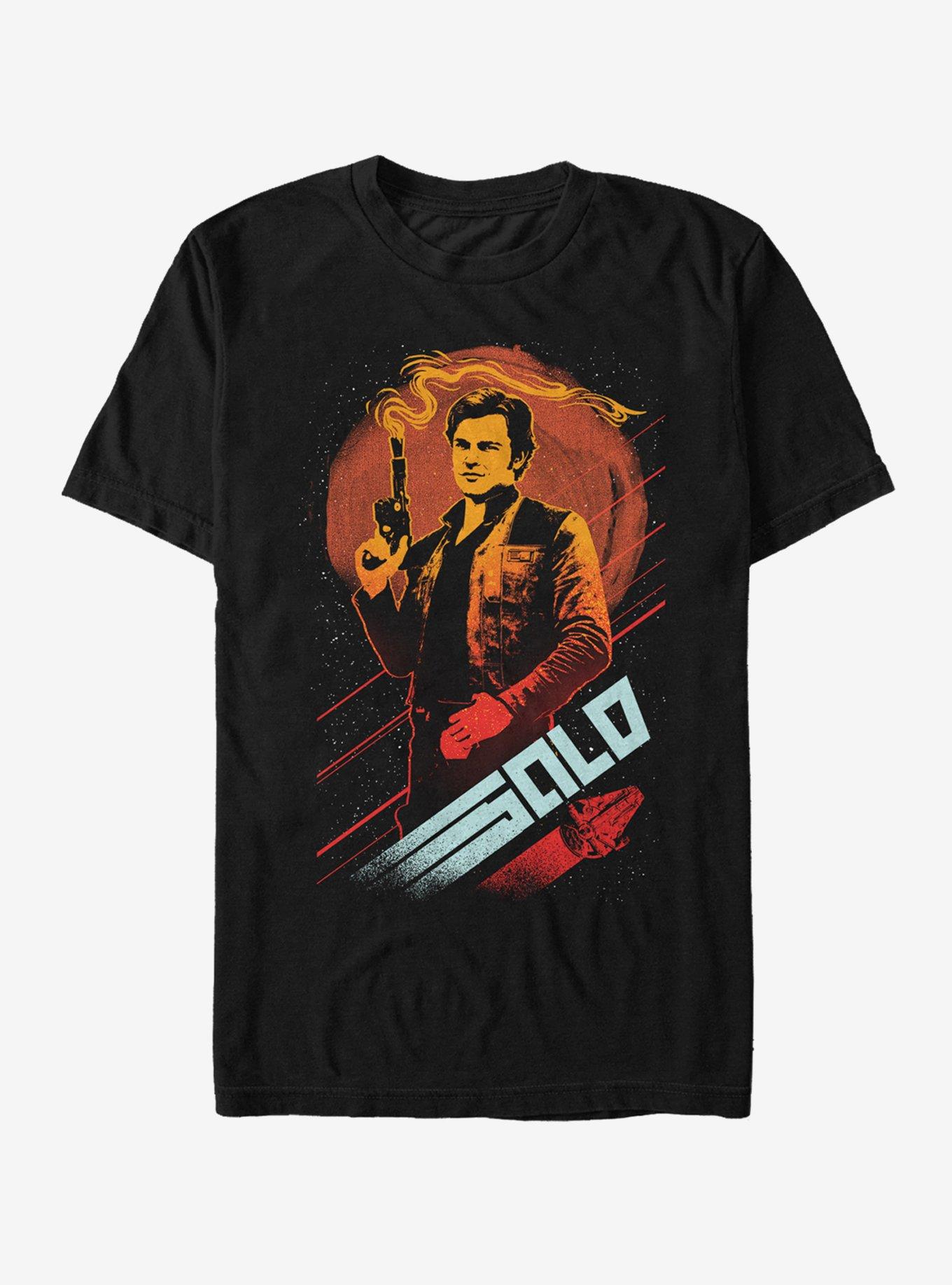 Star Wars Smoking Blaster T-Shirt, BLACK, hi-res