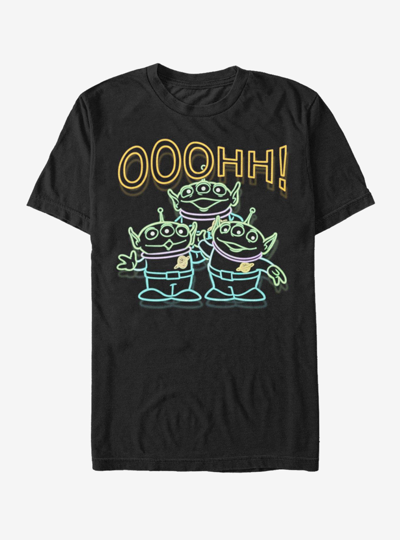 Toy Story Squeeze Toy Aliens T-Shirt, BLACK, hi-res