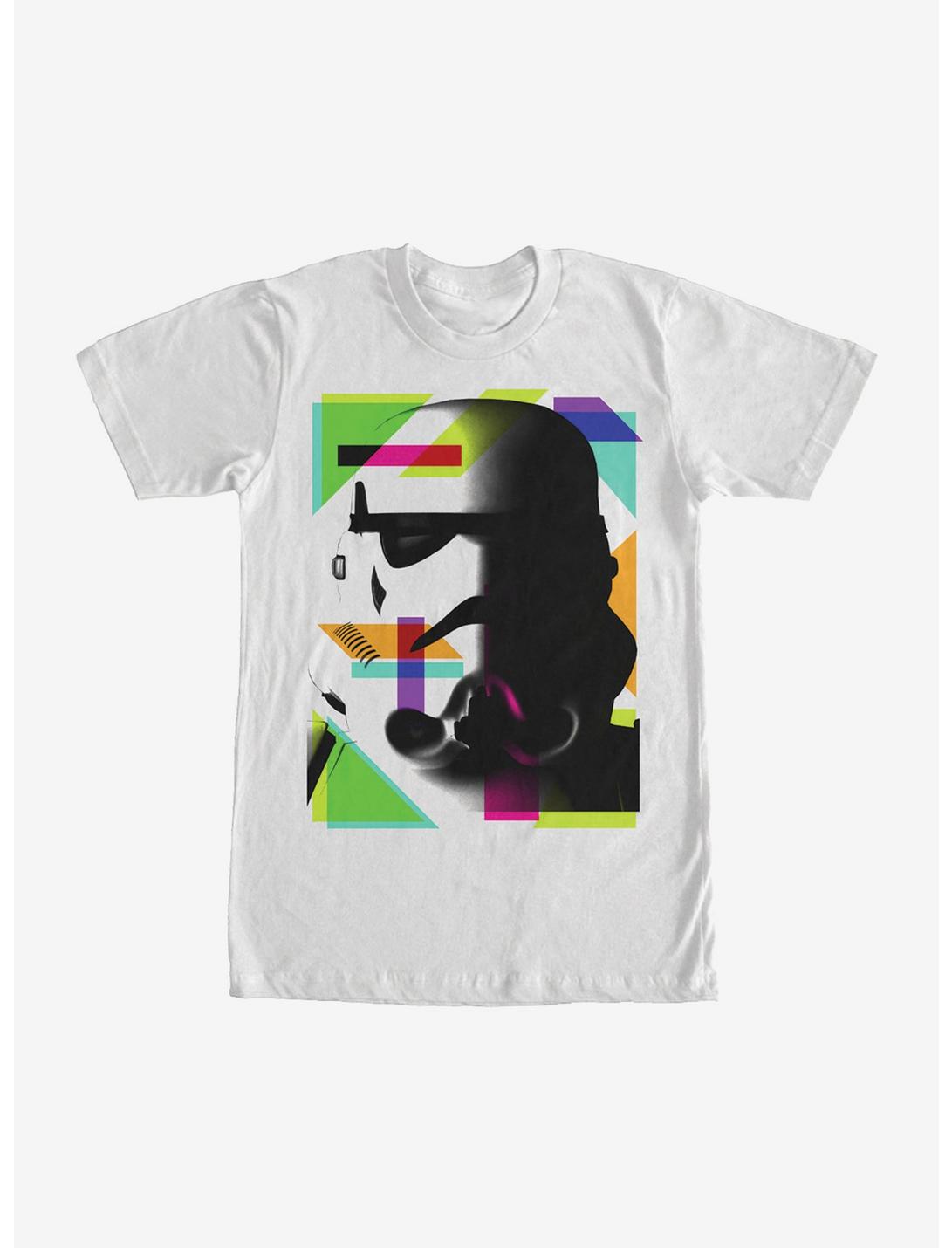 Star Wars Stormtrooper Geometry T-Shirt, WHITE, hi-res