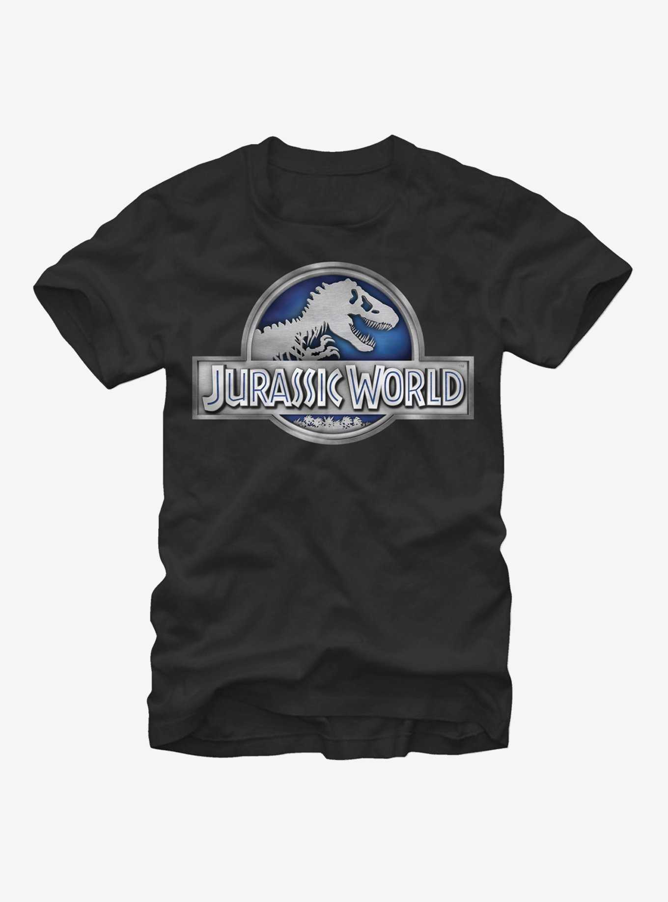 Jurassic World Blue Logo T-Shirt, , hi-res