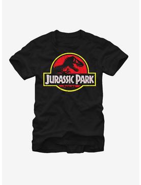 Jurassic Park T-Rex Logo T-Shirt, , hi-res