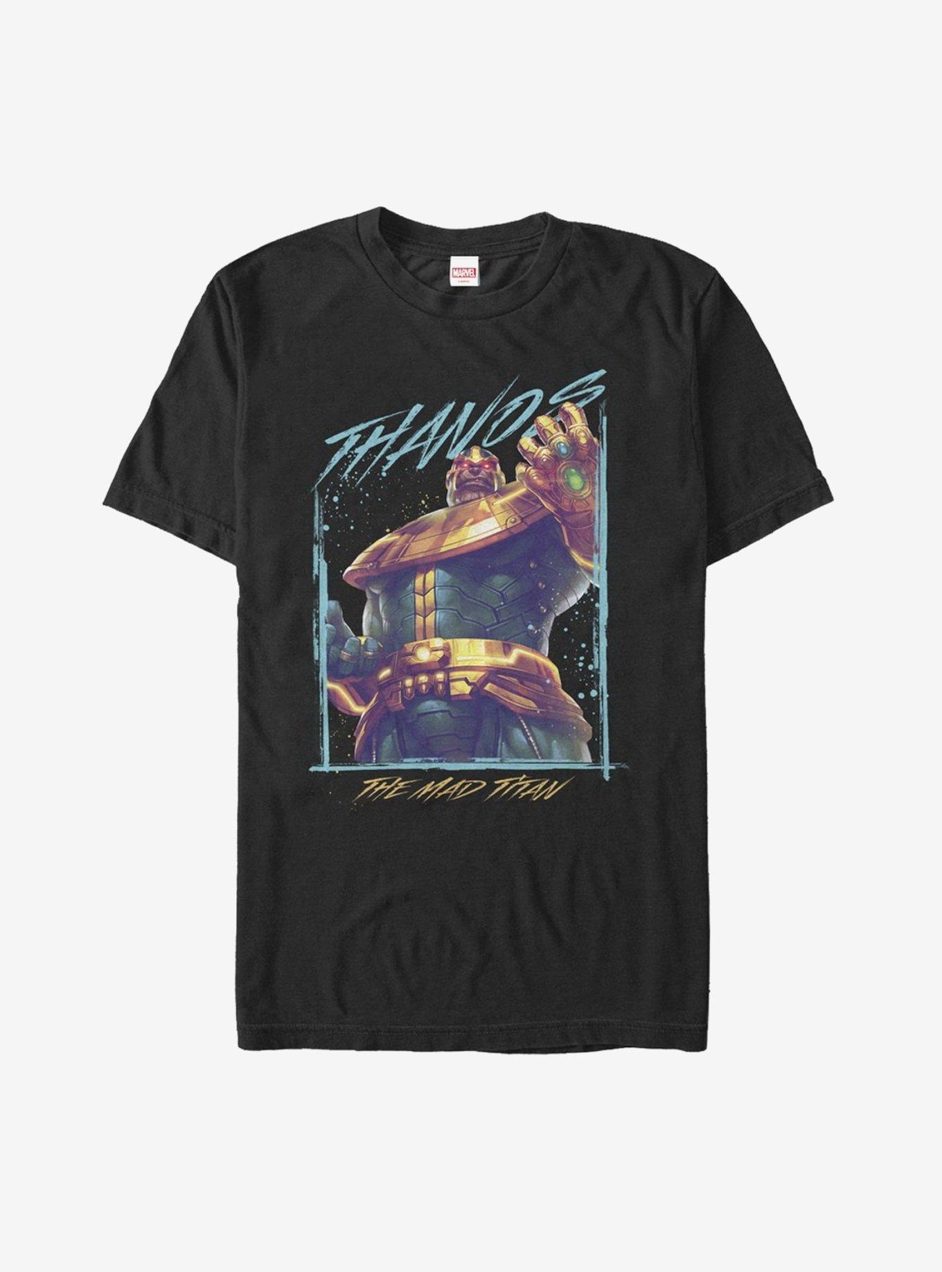 Marvel Thanos The Mad Titan T-Shirt, BLACK, hi-res