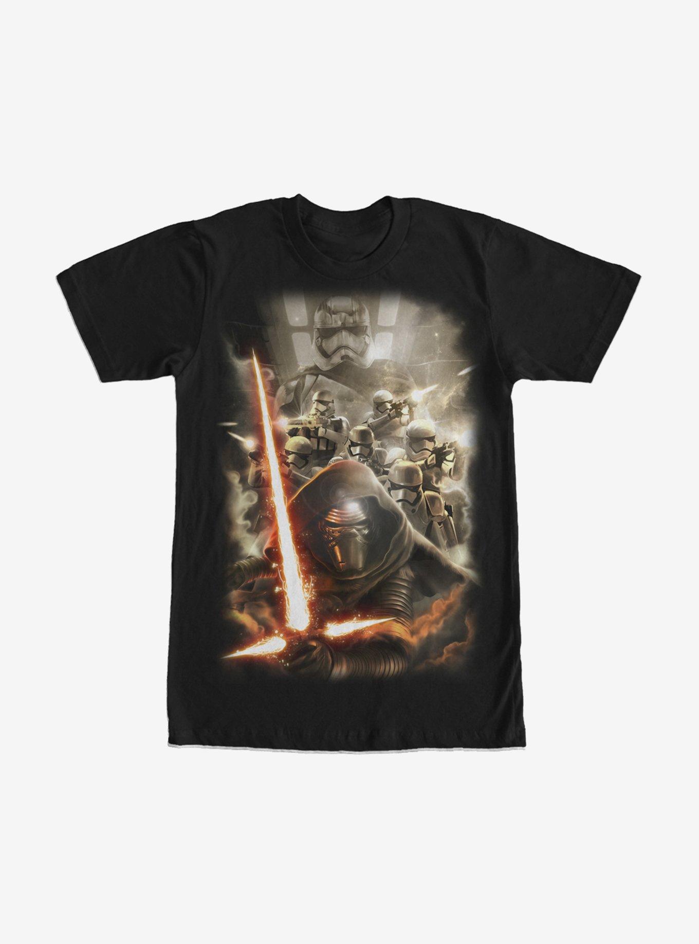 Star Wars The First Order Reinforcements T-Shirt, BLACK, hi-res