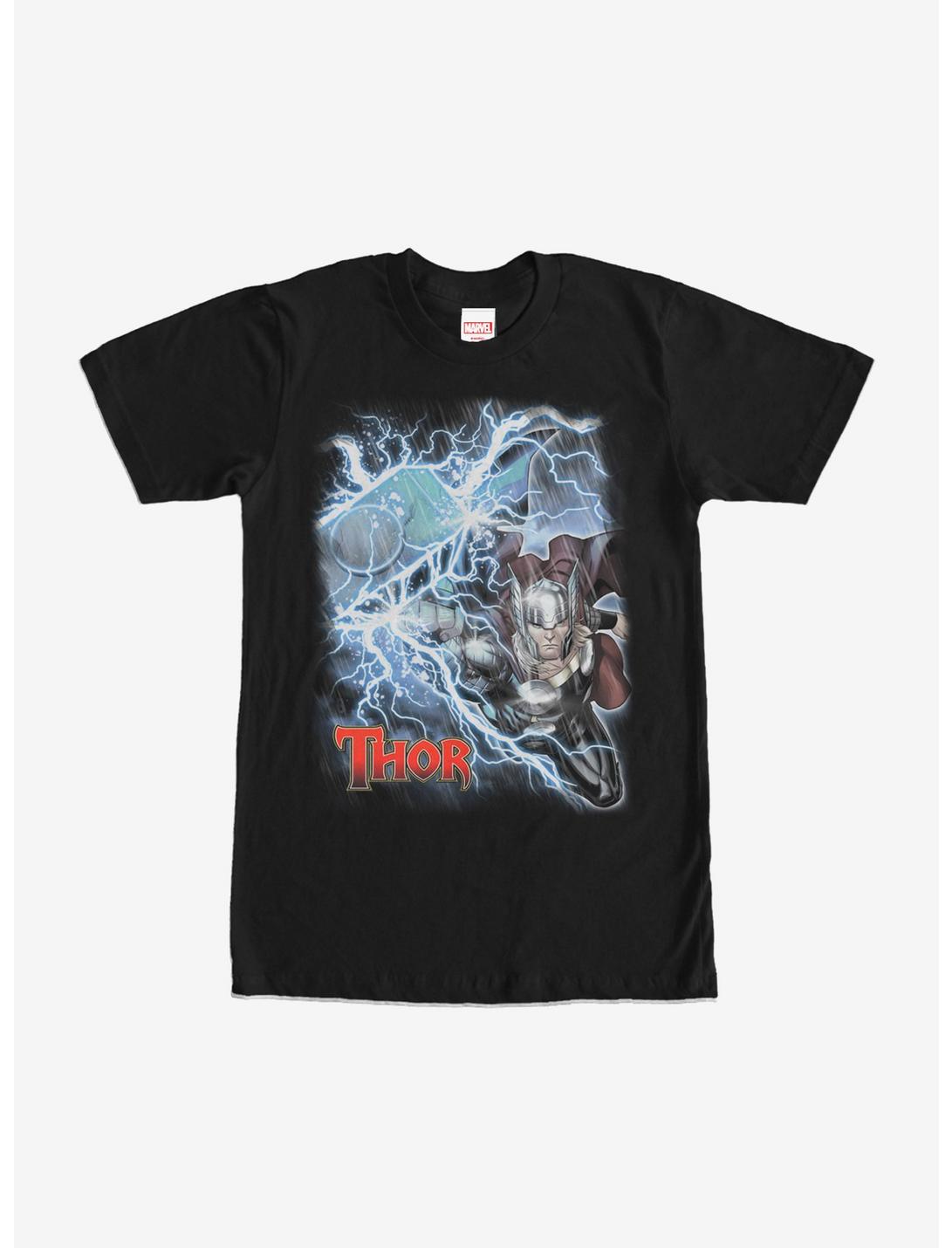 Marvel Thor Thunder T-Shirt, BLACK, hi-res
