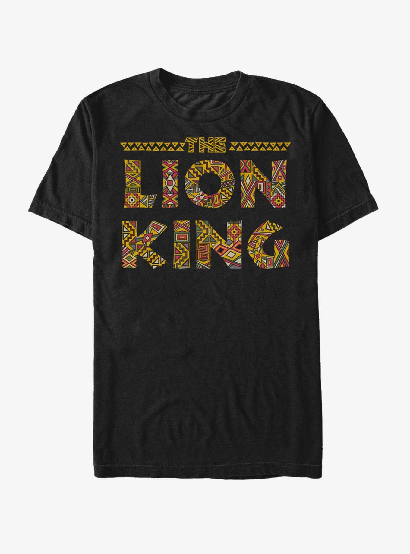 Lion King Tribal Print Logo T-Shirt, , hi-res