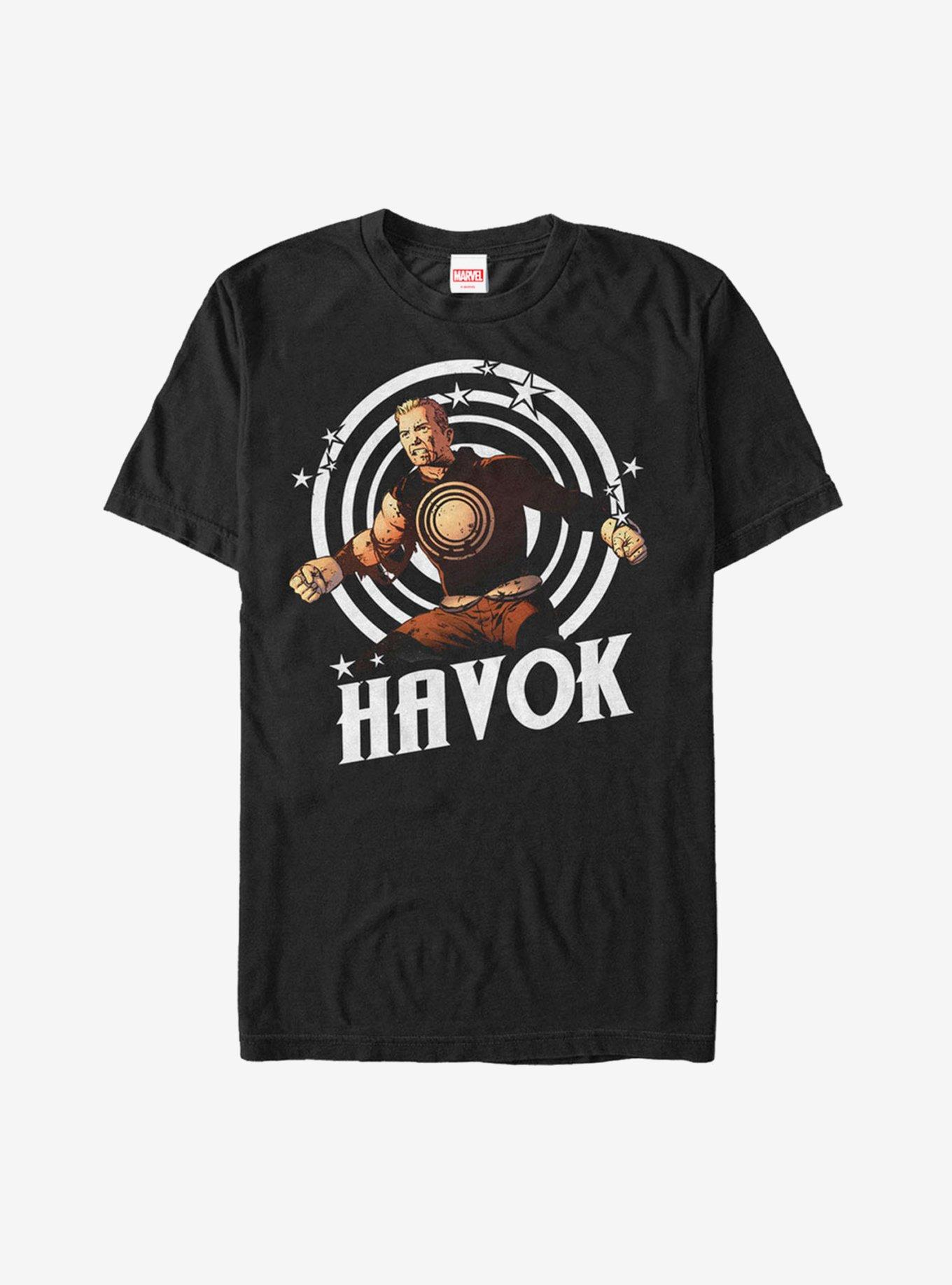 Marvel X-Men Havok T-Shirt, BLACK, hi-res