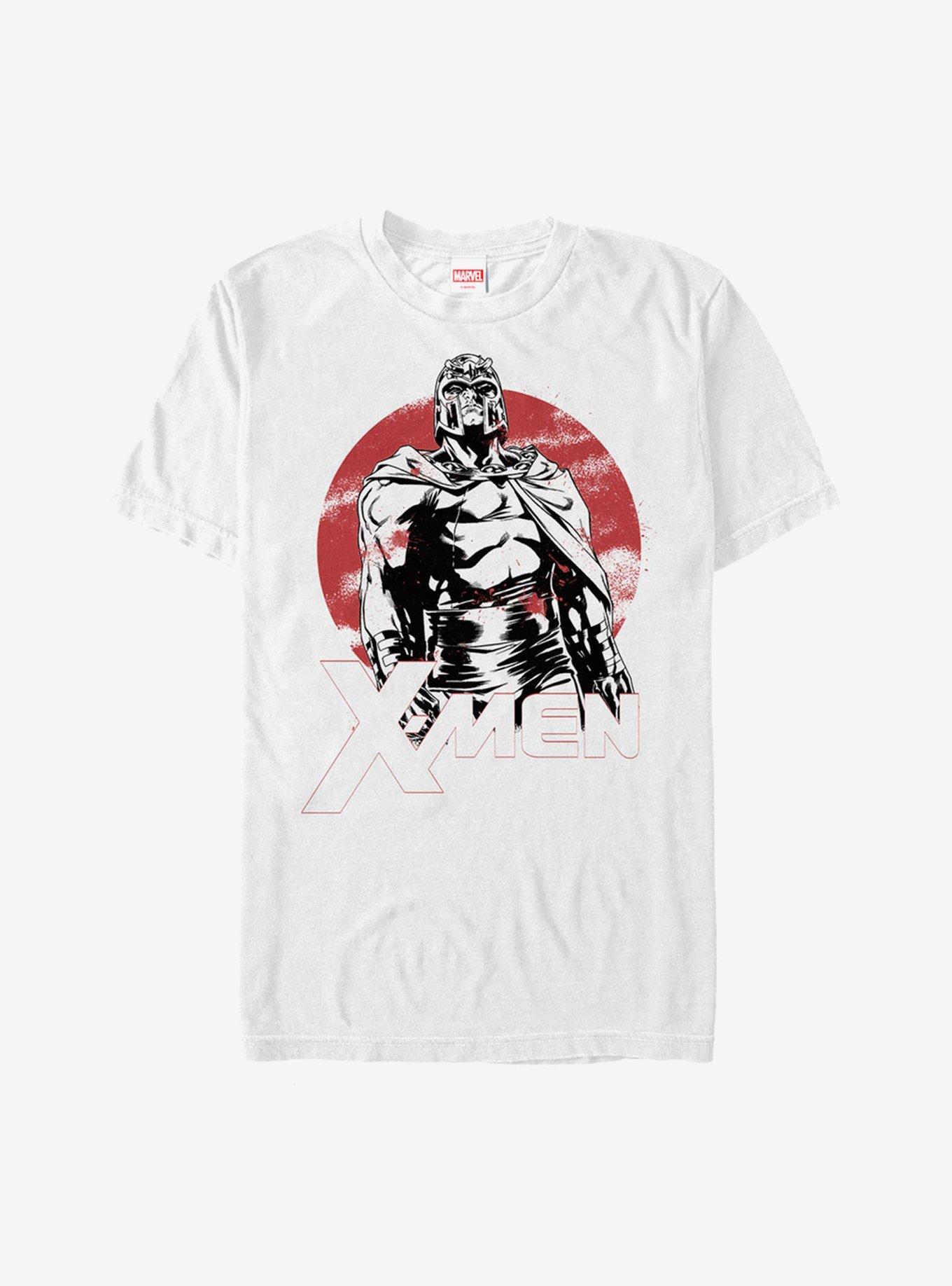 Marvel X-Men Magneto Red Sun T-Shirt, WHITE, hi-res