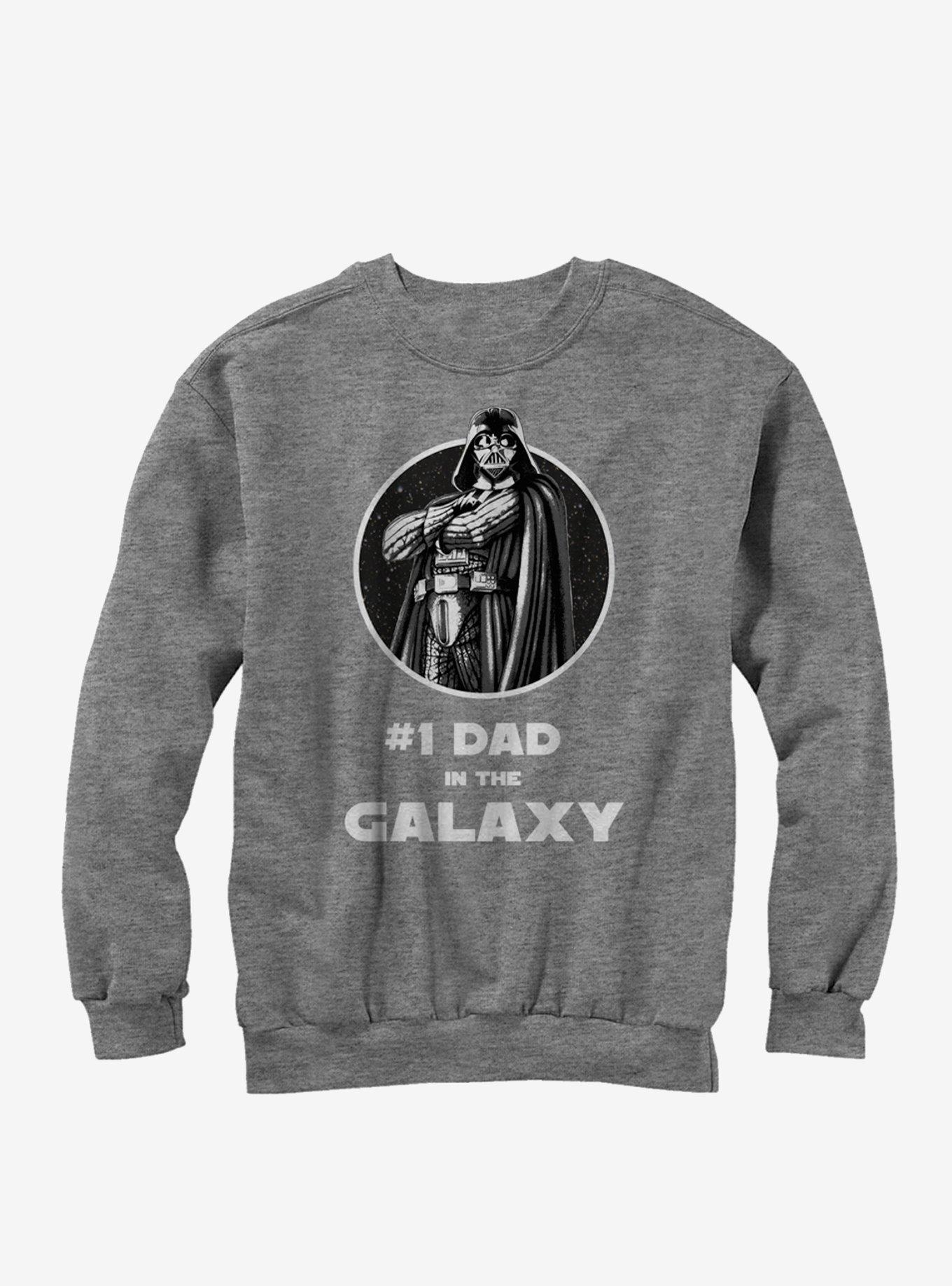 Star Wars Darth Vader Best Dad Sweatshirt, ATH HTR, hi-res