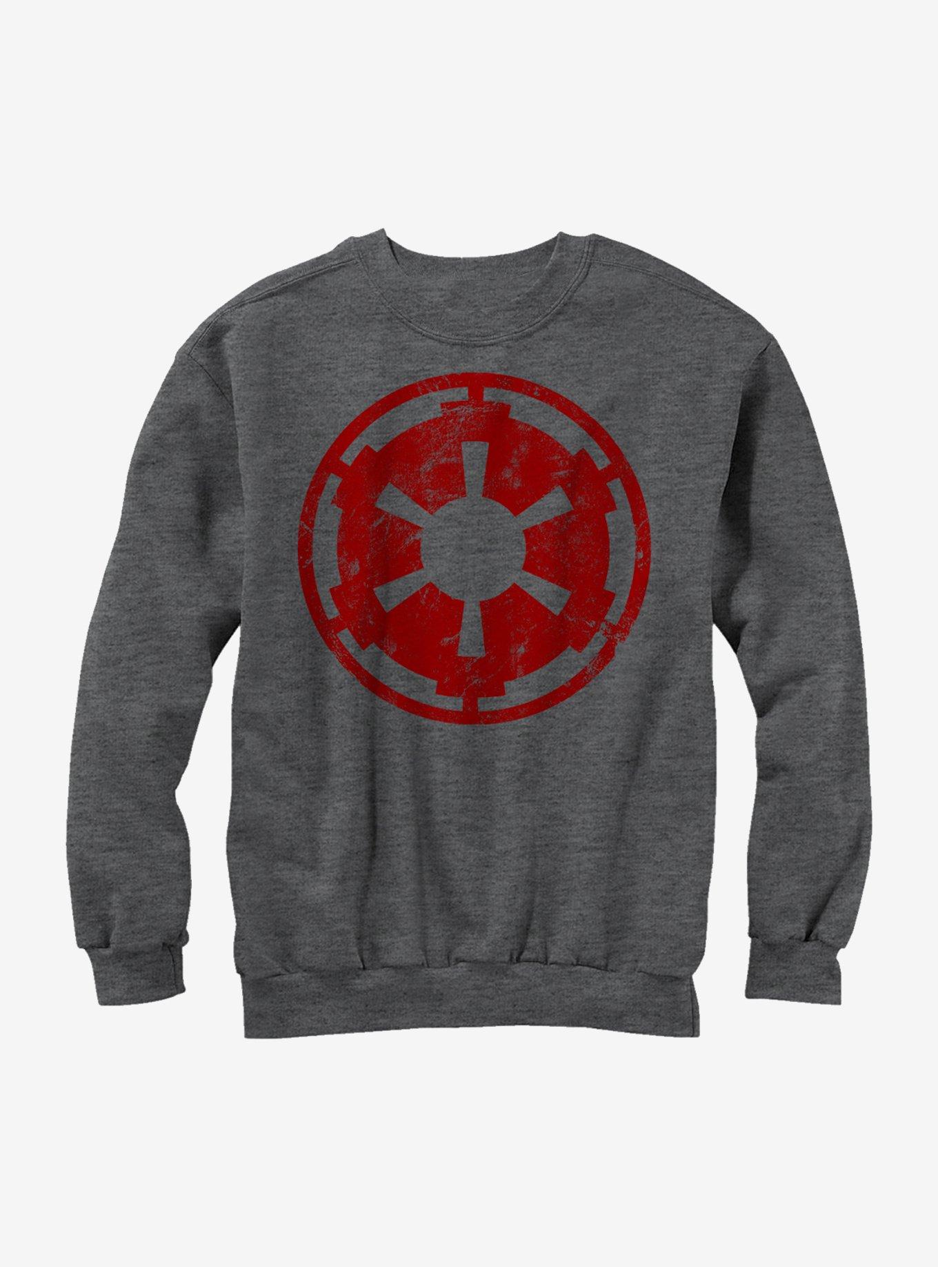 Star Wars Empire Emblem Sweatshirt, CHAR HTR, hi-res