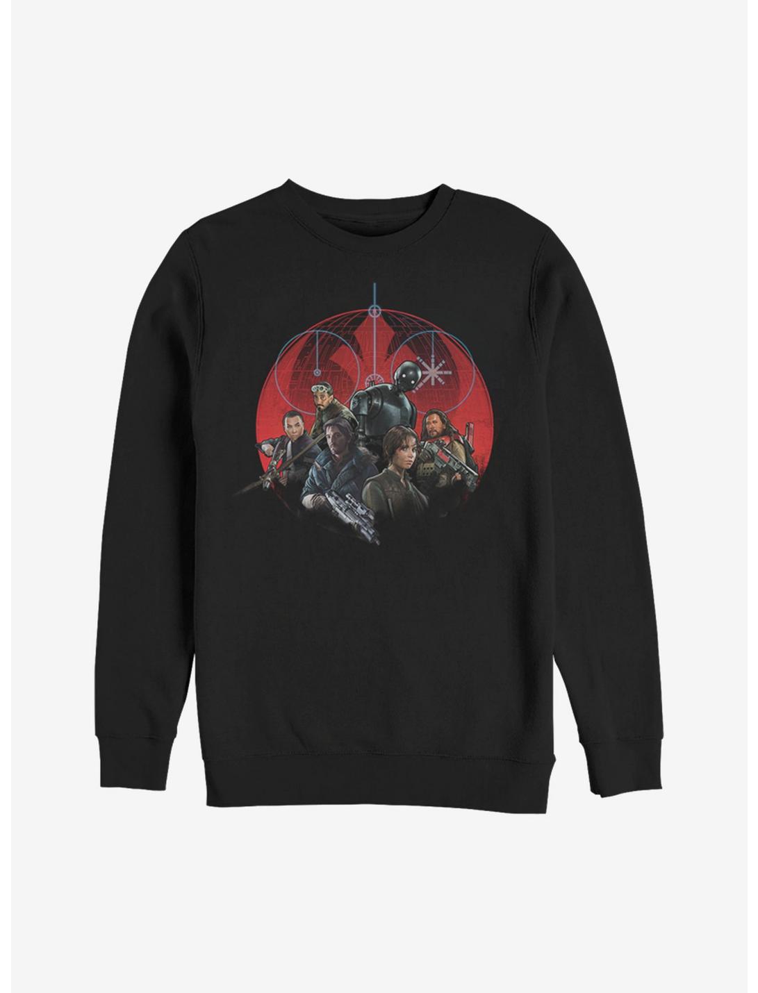 Star Wars Rebel Spy Group Shot Sweatshirt, BLACK, hi-res