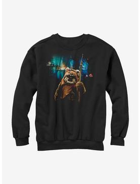 Star Wars Tree Village Wicket Ewok Sweatshirt, , hi-res
