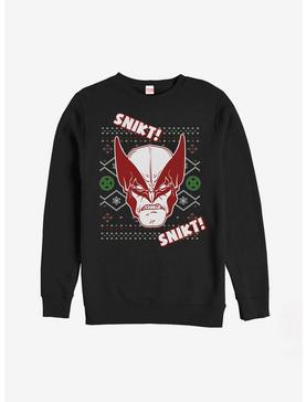 Marvel X-Men Wolverine Ugly Christmas Sweater Snikt Sweatshirt, , hi-res