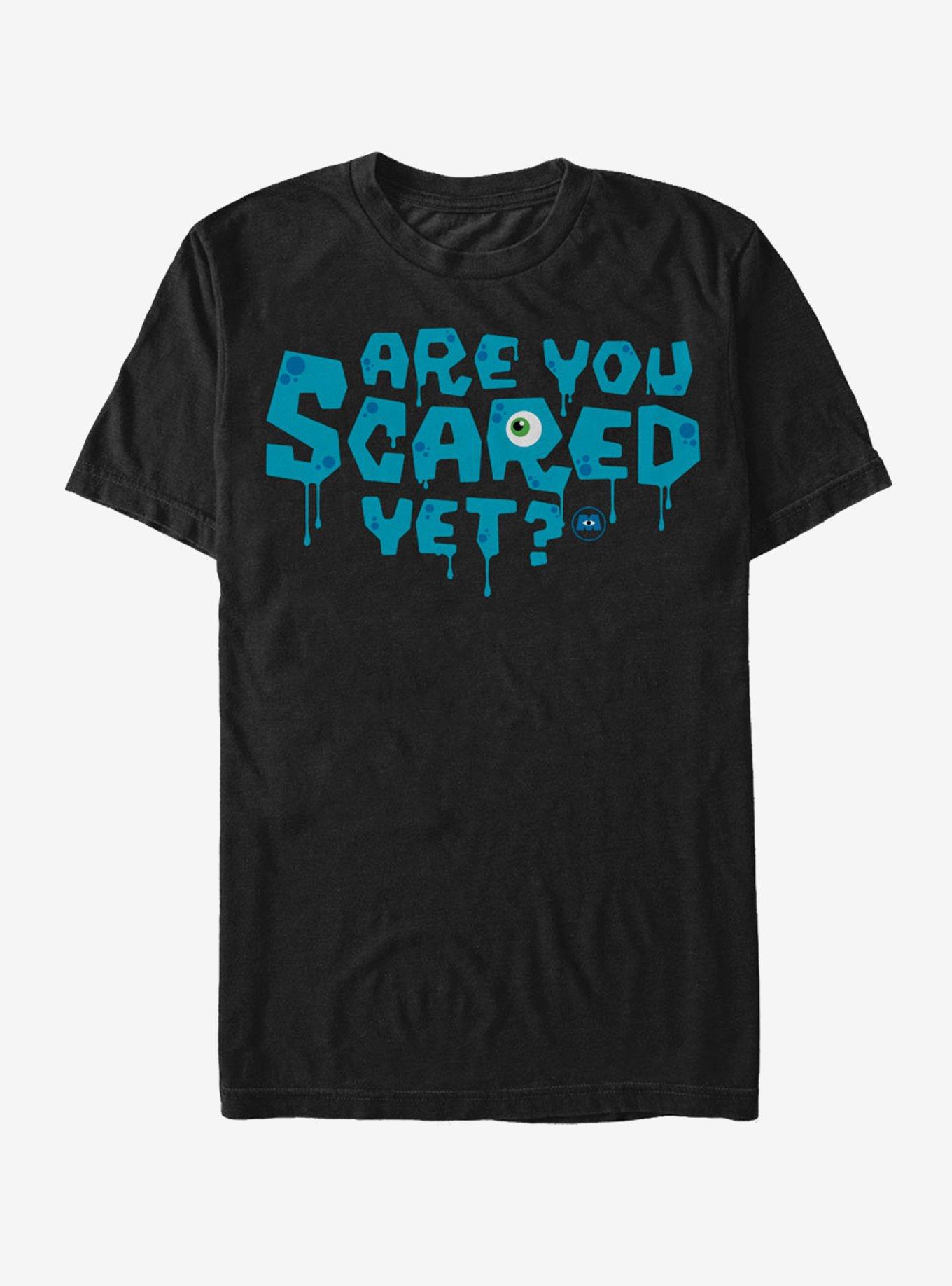 Monsters Inc. Are You Scared Yet T-Shirt, BLACK, hi-res