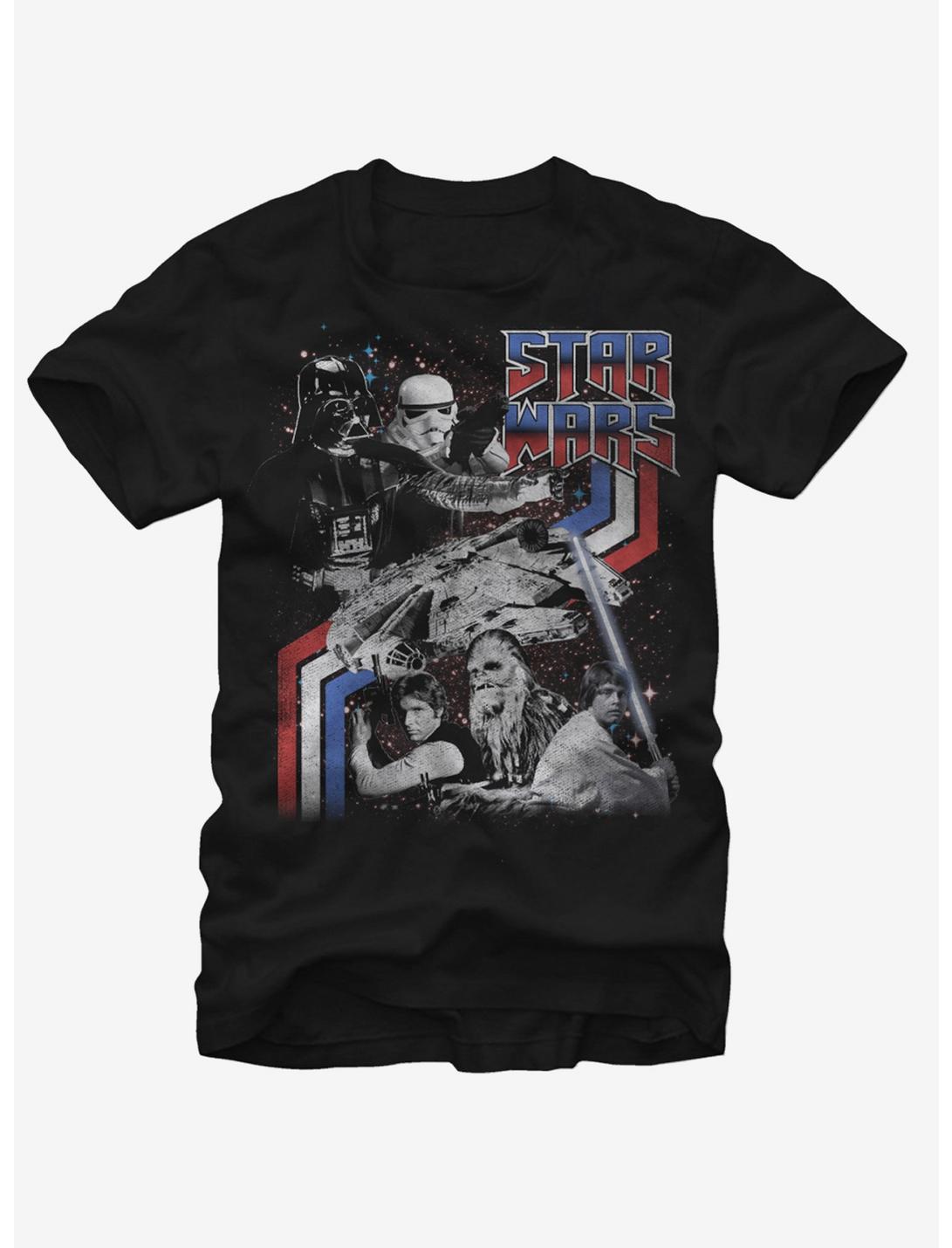 Star Wars Empire vs Rebels T-Shirt, BLACK, hi-res