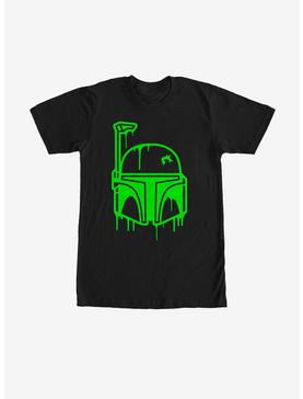 Star Wars Halloween Dripping Boba Fett Helmet T-Shirt, , hi-res