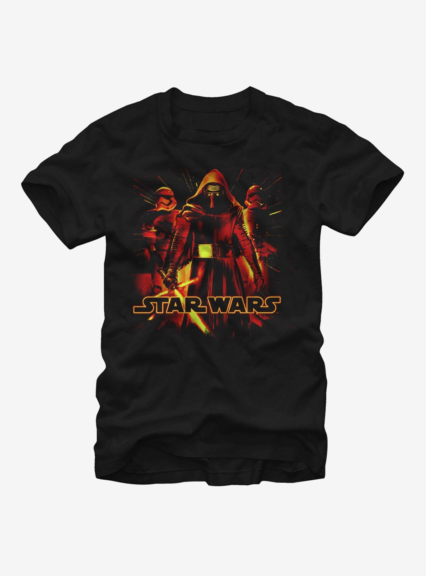 Star Wars Kylo Ren and Stormtroopers T-Shirt, , hi-res