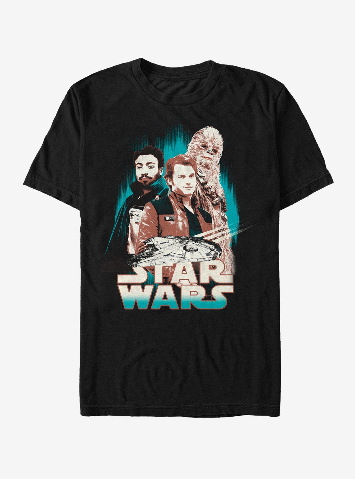 Star Wars Smuggler Trio T-Shirt, BLACK, hi-res