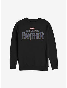 Marvel Black Panther 2018 Text Logo Sweatshirt, , hi-res