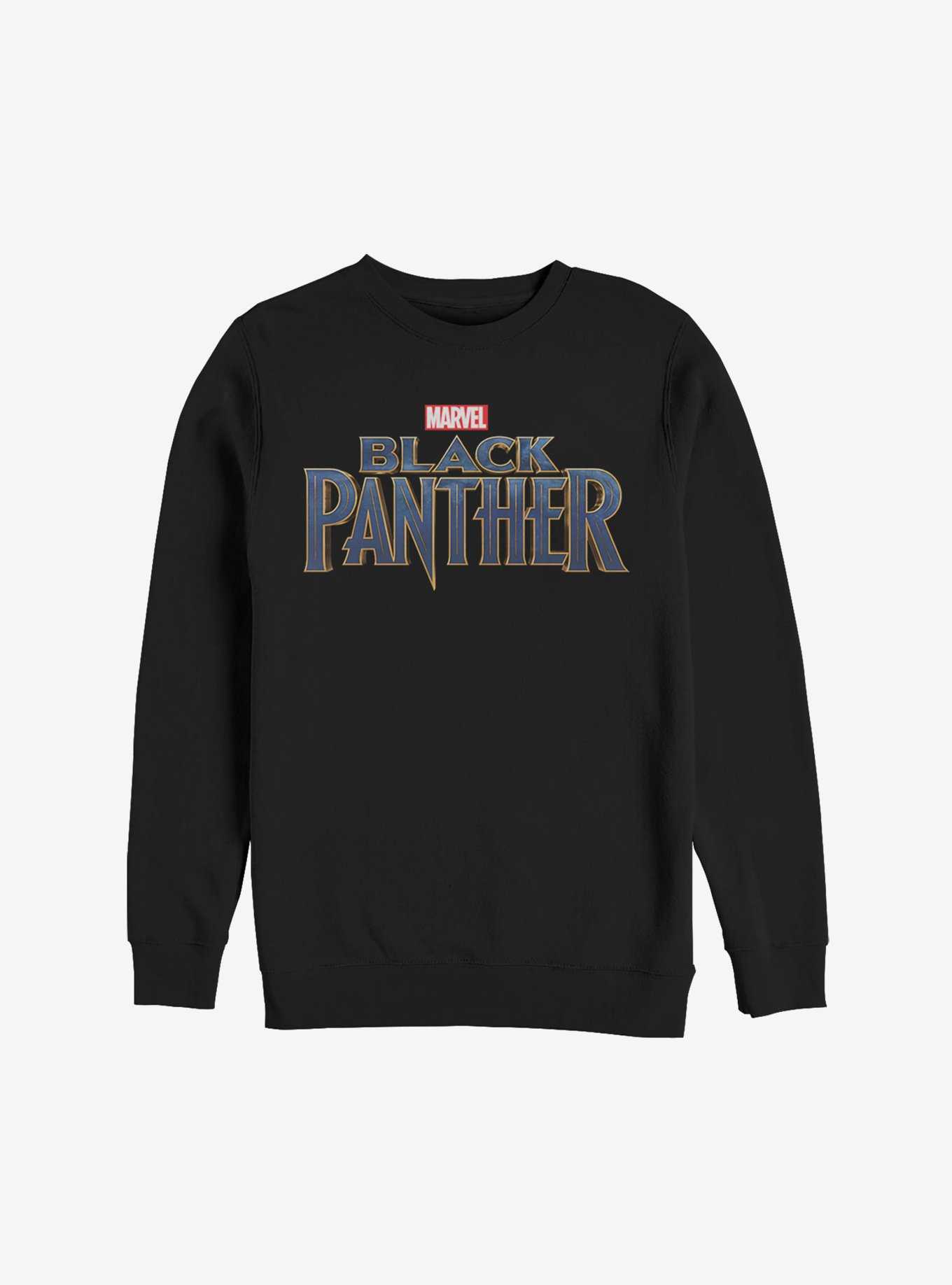 Marvel Black Panther 2018 Text Logo Sweatshirt, , hi-res