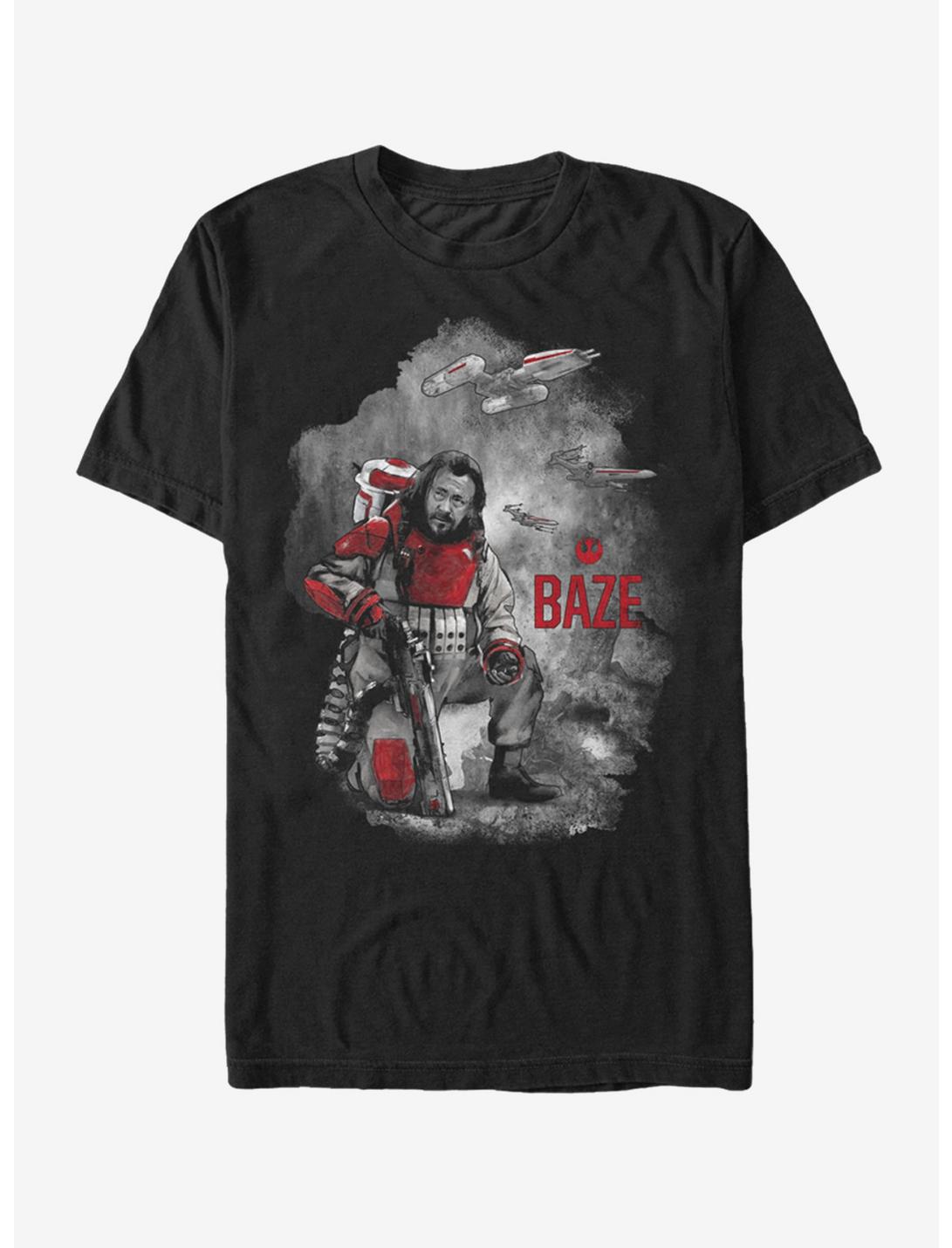 Star Wars Baze Repeater Cannon T-Shirt, BLACK, hi-res