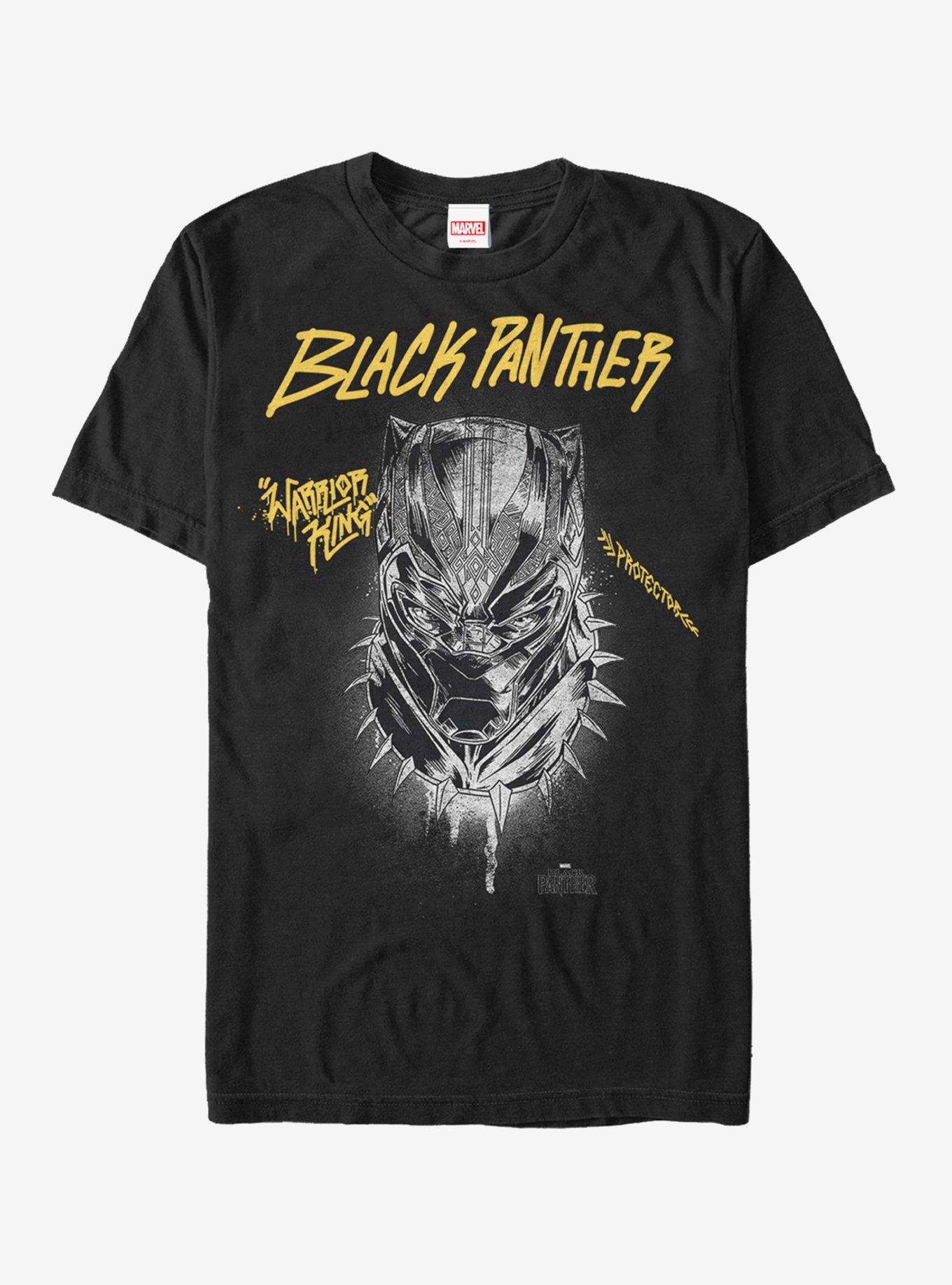 Marvel Black Panther 2018 Protector T-Shirt, BLACK, hi-res