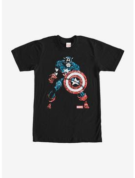 Marvel Captain America Kaleidoscope T-Shirt, , hi-res