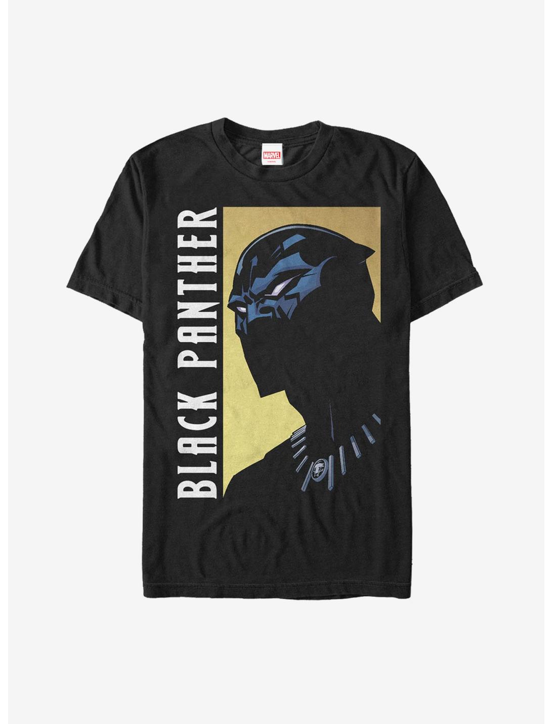 Marvel Black Panther Fierce Expression T-Shirt, BLACK, hi-res