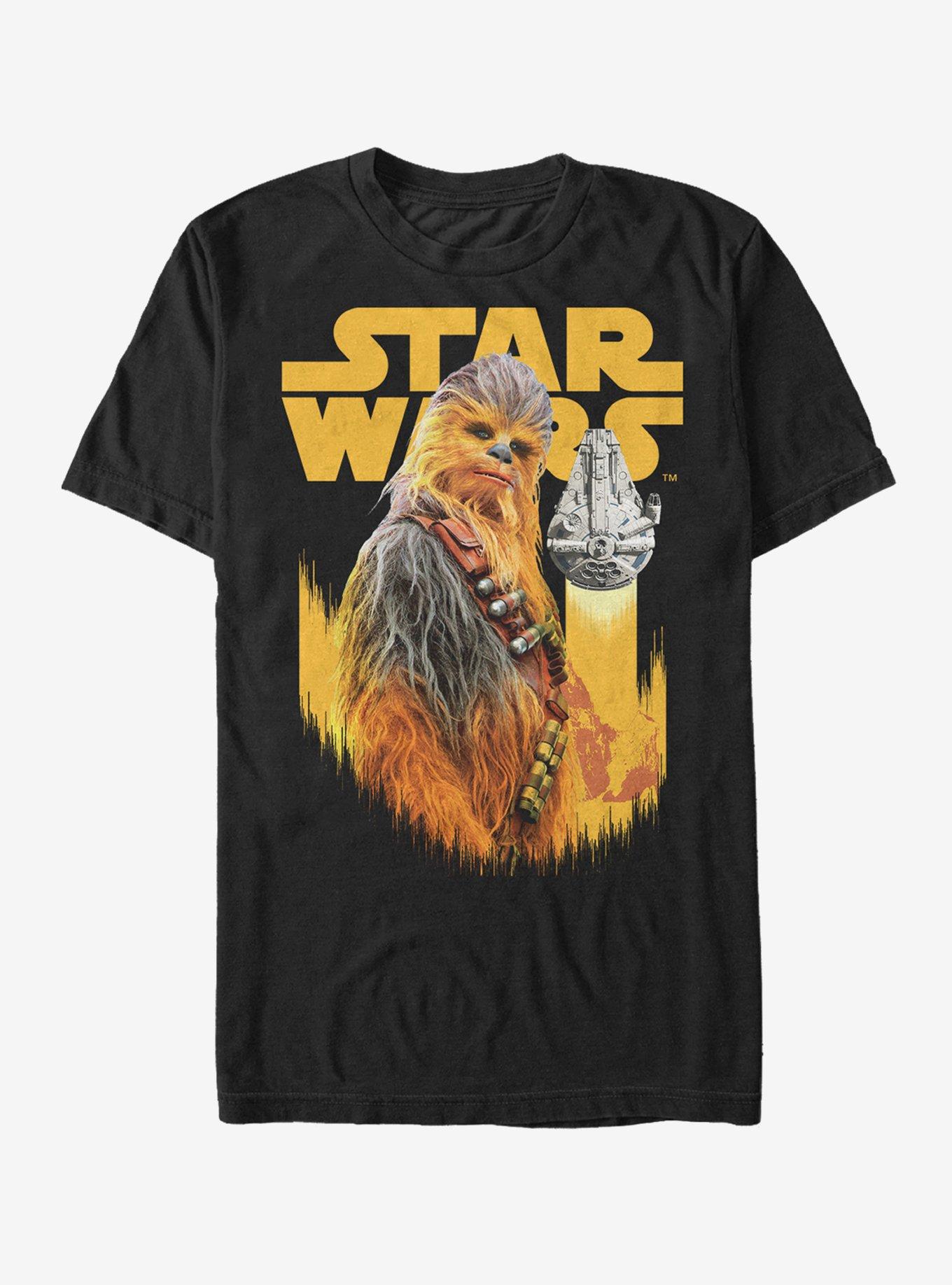 Star Wars Chewie Pose T-Shirt, BLACK, hi-res