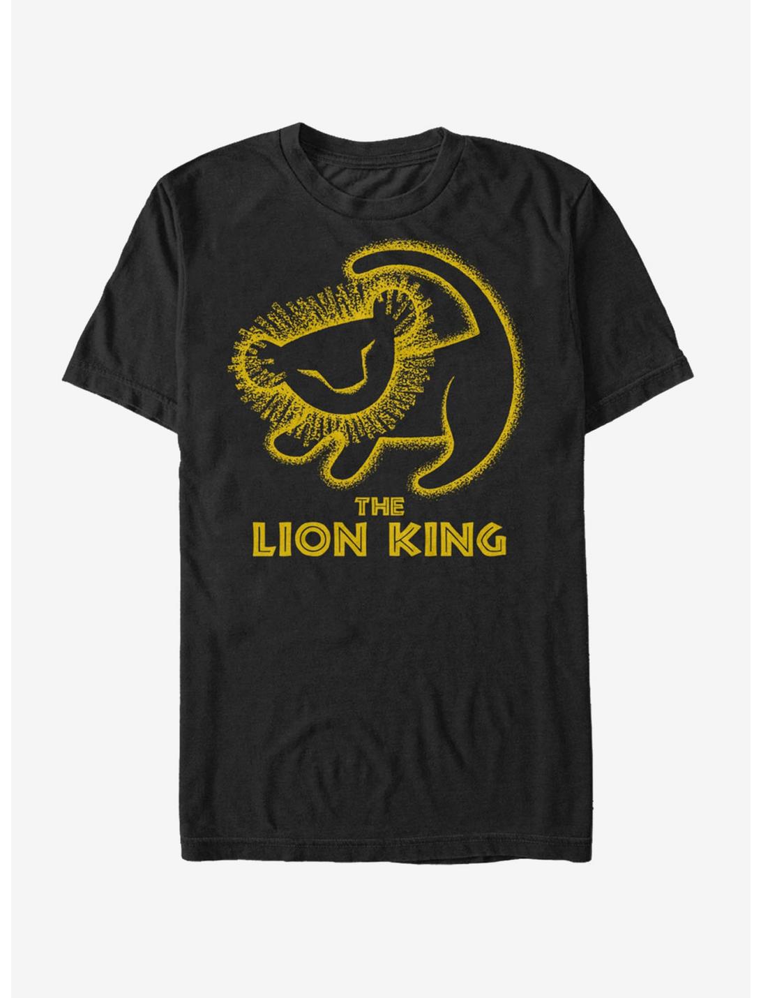 Plus Size Lion King Rafiki Drawing T-Shirt, BLACK, hi-res