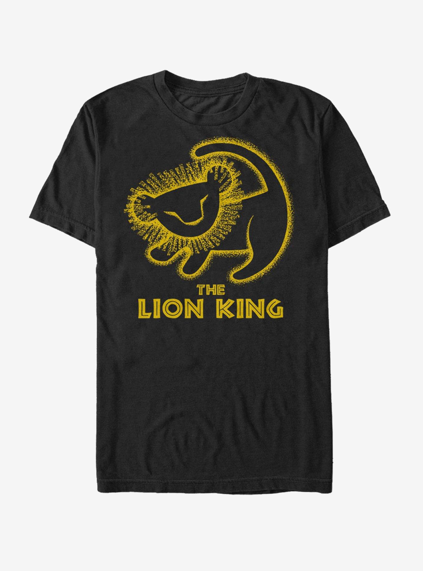 Hot topic lion king shirt online