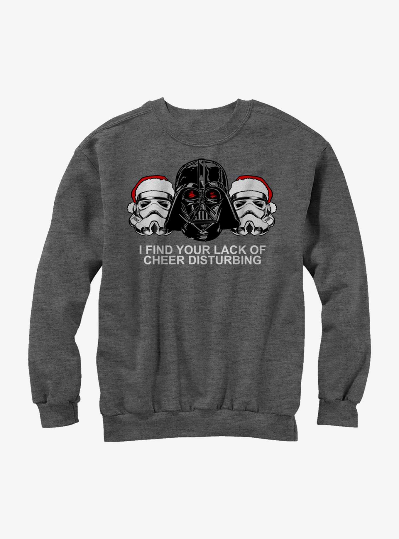 Star Wars Christmas Empire Lack of Cheer Girls Sweatshirt, , hi-res
