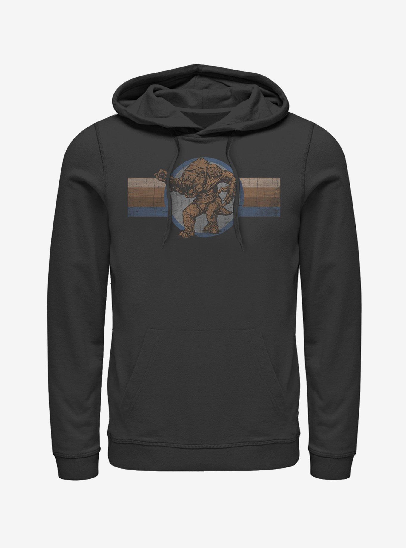 Star Wars Retro Rancor Hoodie, BLACK, hi-res