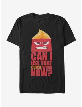 Plus Size Disney Pixar Inside Out Anger Can I Use That Curse Word Now T-Shirt, , hi-res