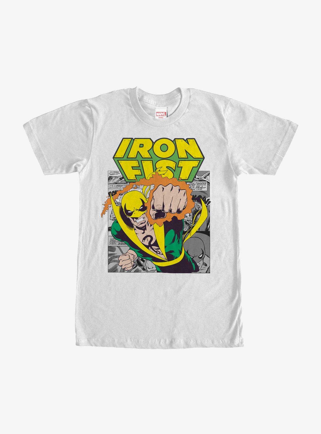 Marvel Classic Iron Fist Punch T-Shirt, , hi-res