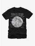 Star Wars Death Star Galactic Empire Engineering T-Shirt, BLACK, hi-res
