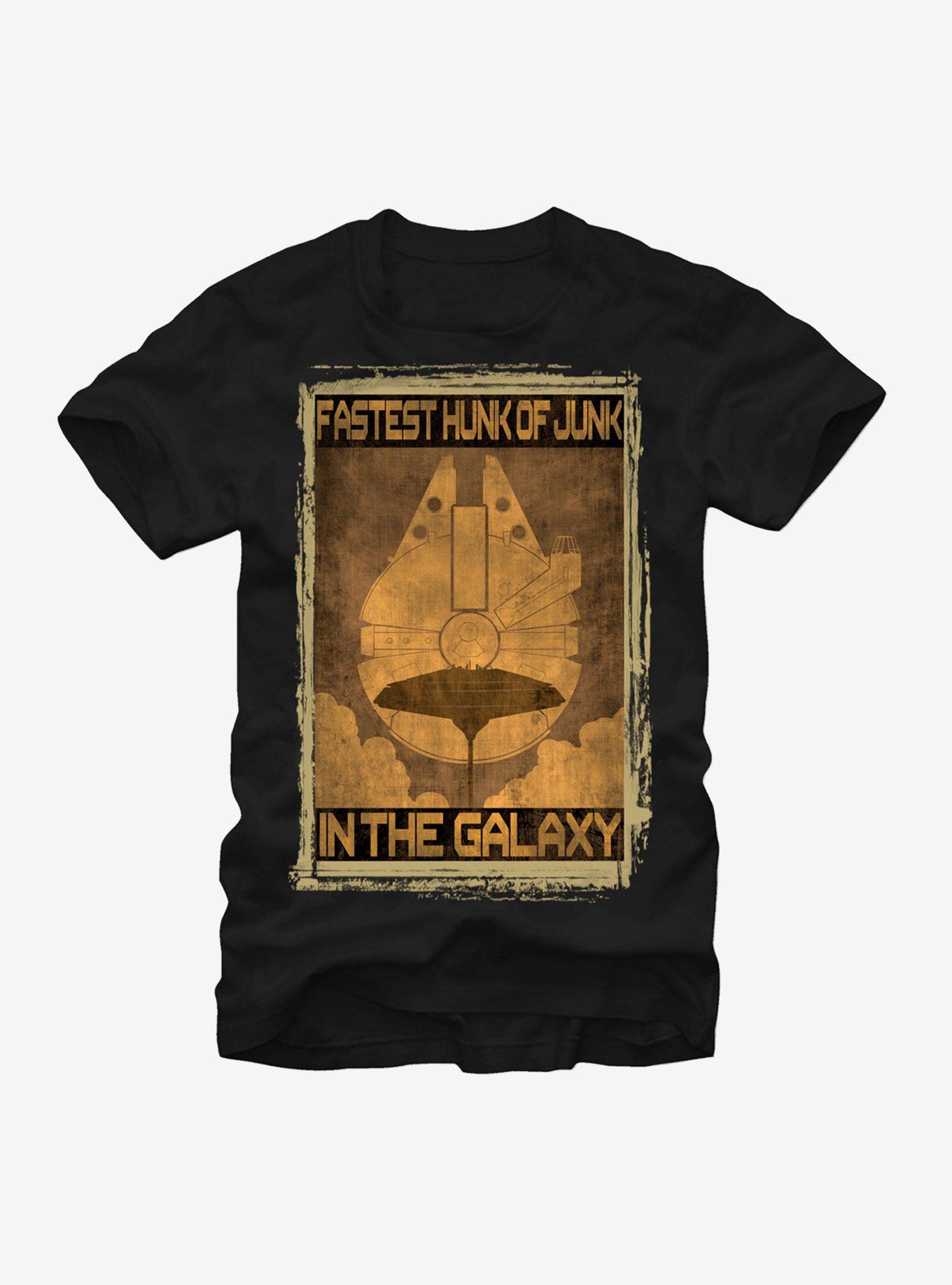 Star Wars Fastest Hunk of Junk T-Shirt, BLACK, hi-res