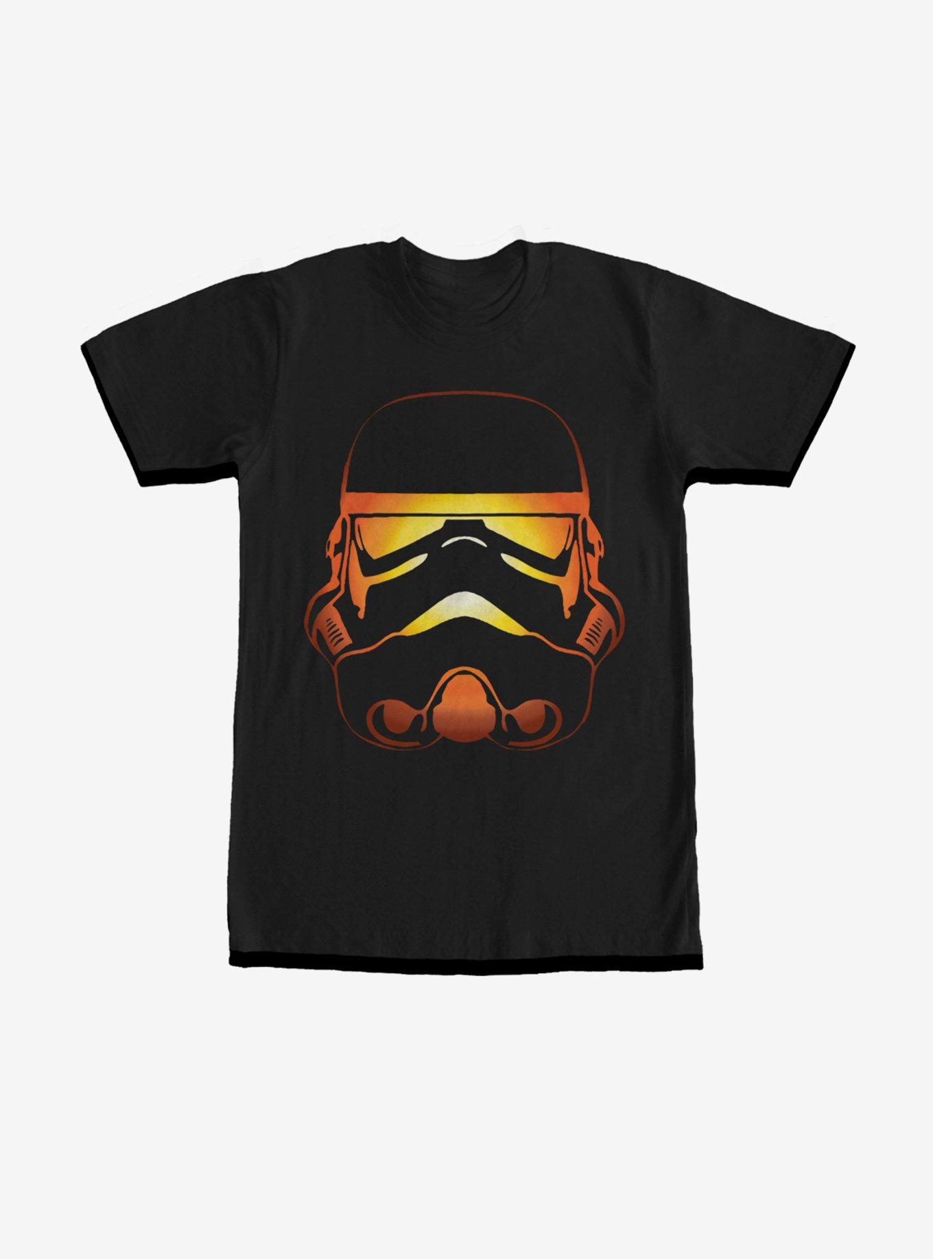 Star Wars Stormtrooper Halloween Jack-O'-Lantern T-Shirt, BLACK, hi-res