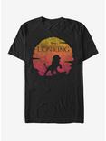 Lion King Sunset Pose T-Shirt, BLACK, hi-res