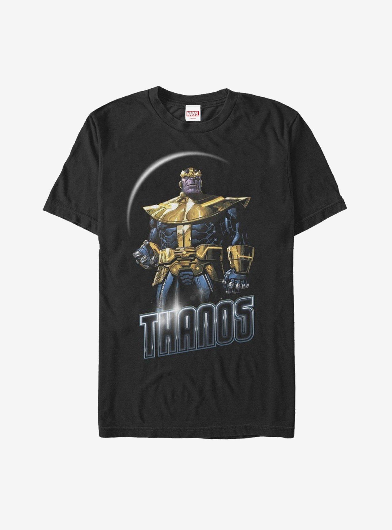 Marvel Thanos Moon T-Shirt, BLACK, hi-res