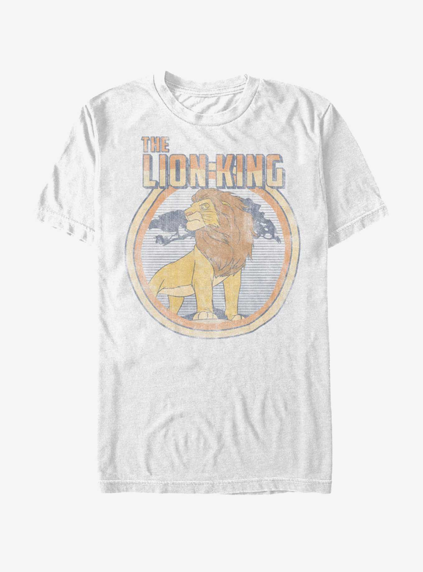 Disney The Lion King Vintage Simba T Shirt WHITE Hot Topic