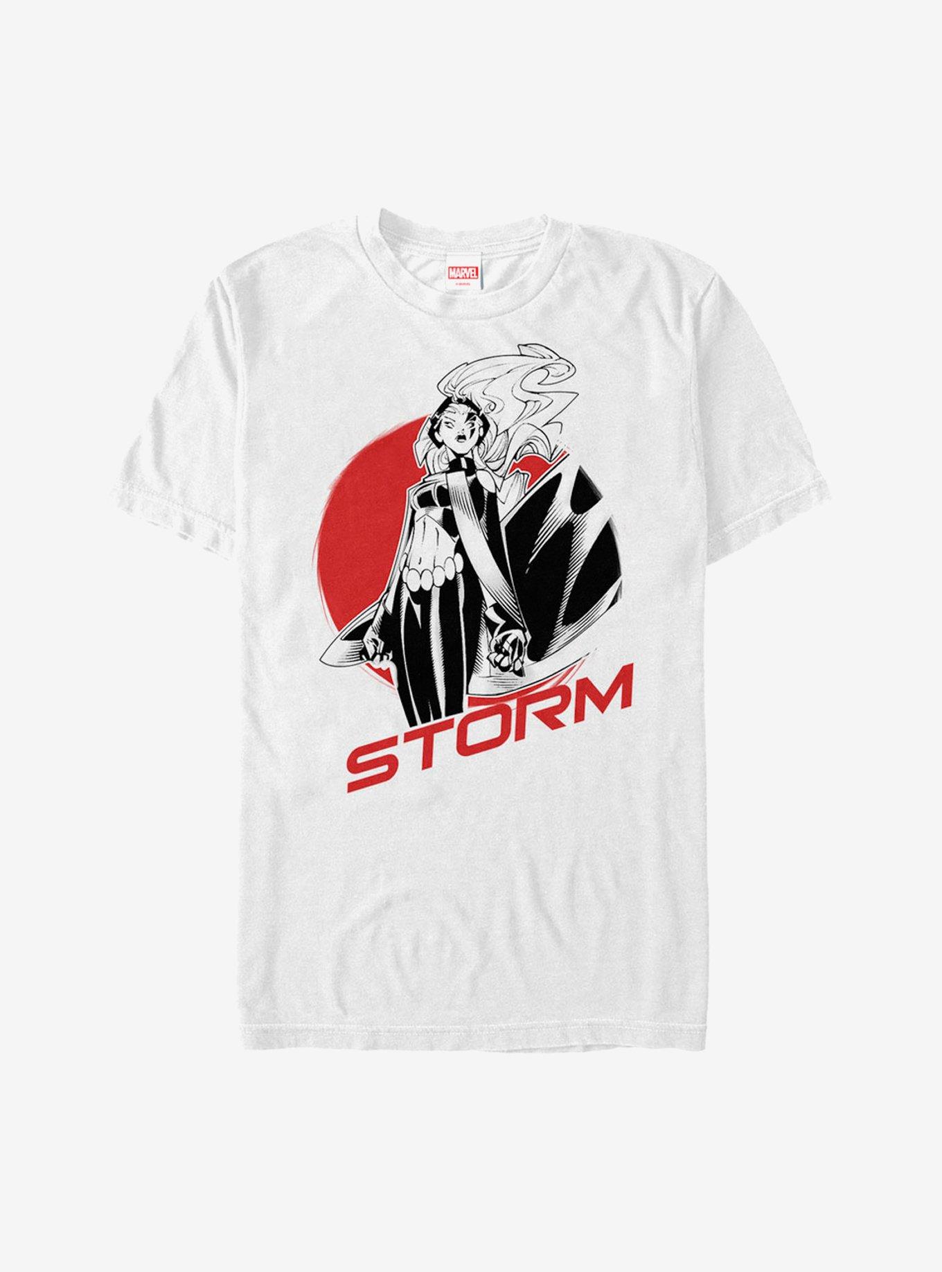 Marvel X-Men Storm Badge T-Shirt, WHITE, hi-res