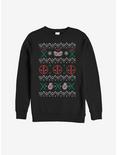 Marvel Deadpool Ugly Christmas Sweater Sweatshirt, BLACK, hi-res